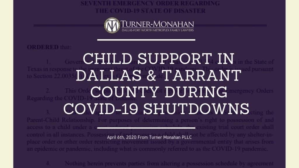 child support in dallas